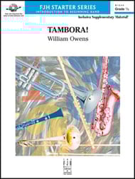 Tambora! Concert Band sheet music cover Thumbnail
